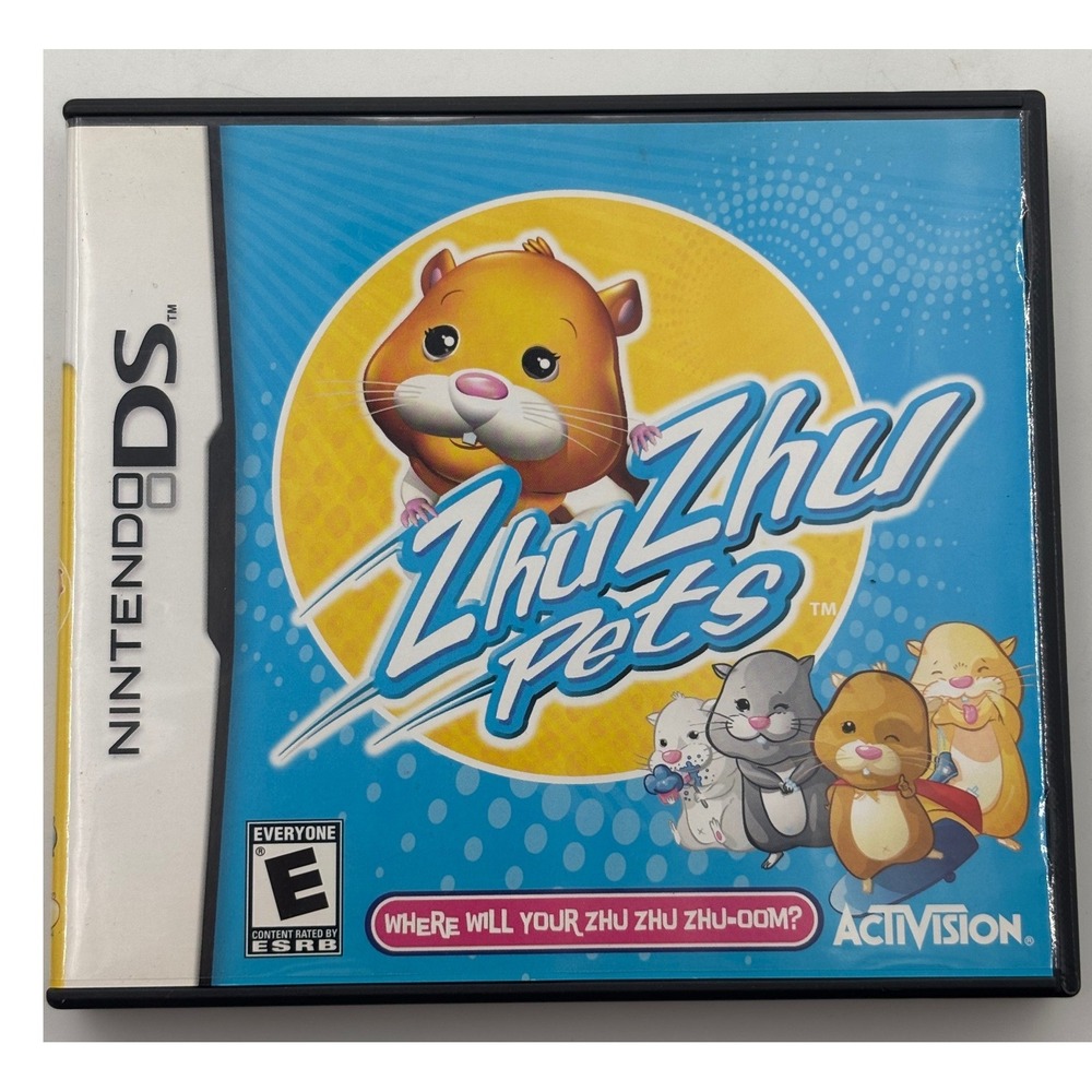 Zhu Zhu Pets DS Game - Tested/Works